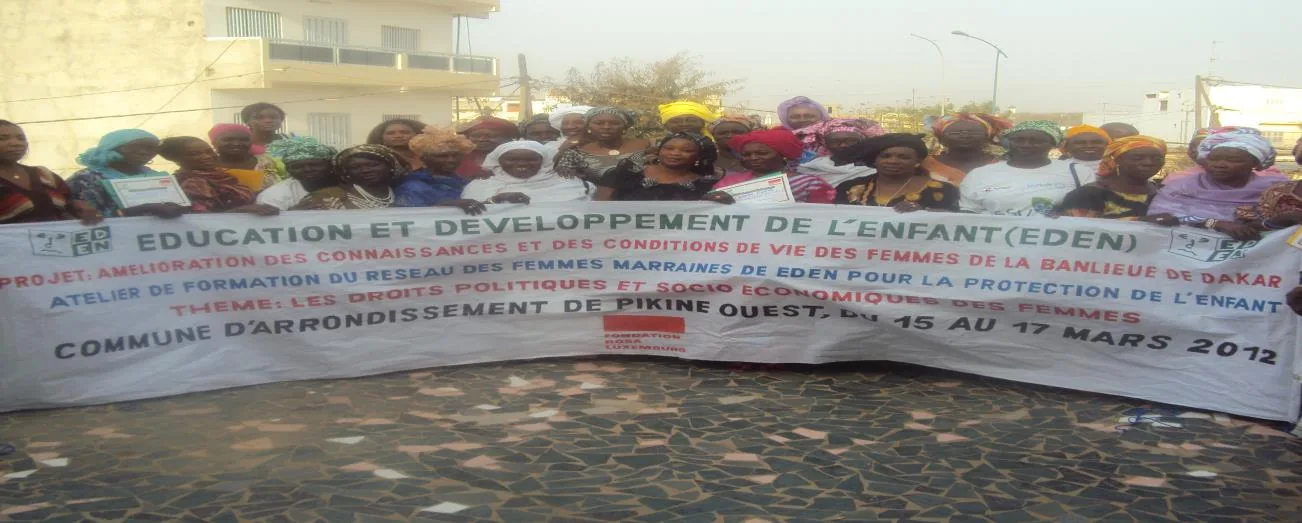 Projet d'Amélioration des connaissances et des conditions de vie des femmes de la banlieue de Dakar