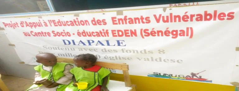 Projet d'Appui à l'Éducation des enfants vulnérables au Centre Socio-éducatif Keur Xale Yi Sokhna Aida Dieng (Sénégal) / DIAPALE